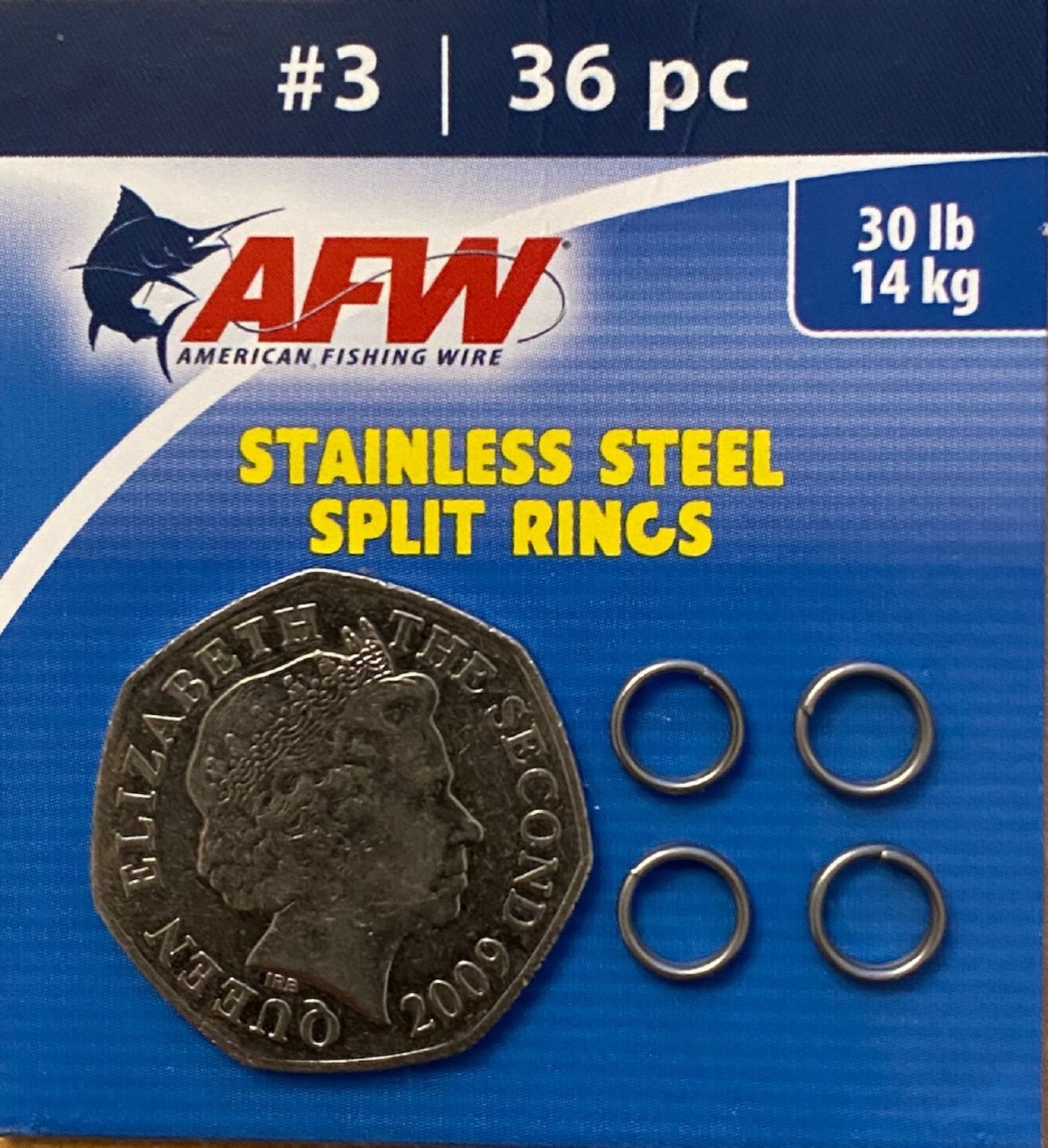 AFW Stainless Steel Split Rings
